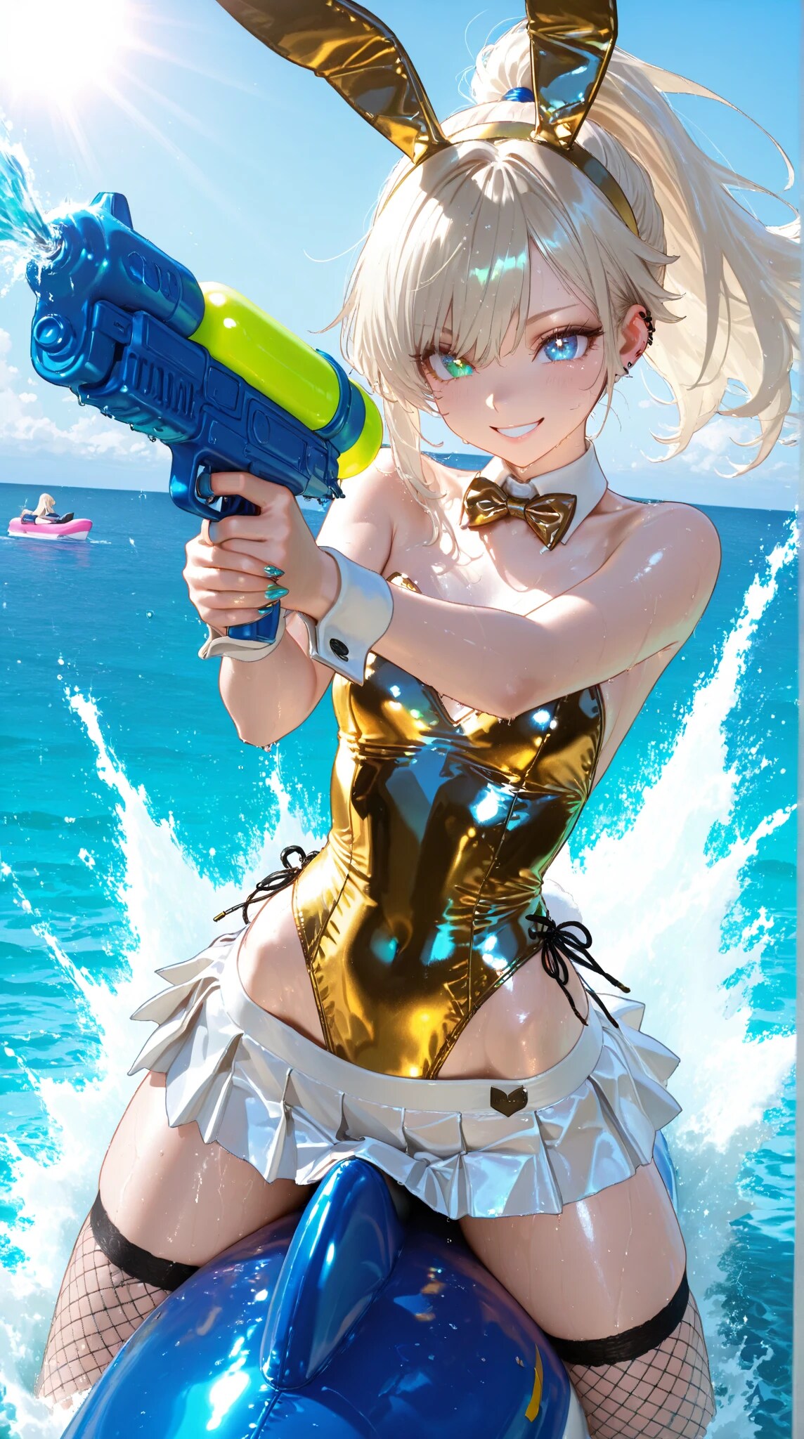イルカとバニー