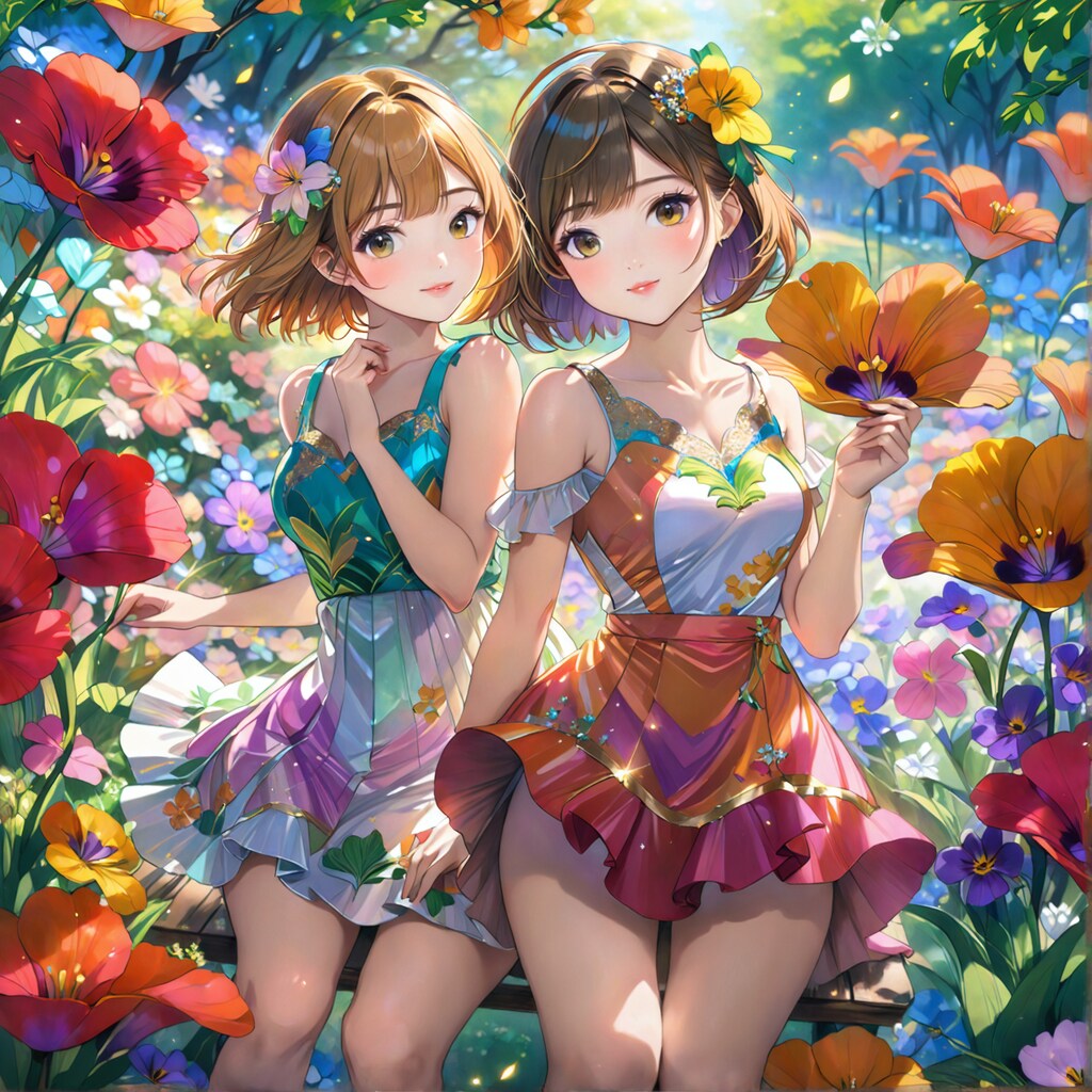 🌟パンジーのお花畑