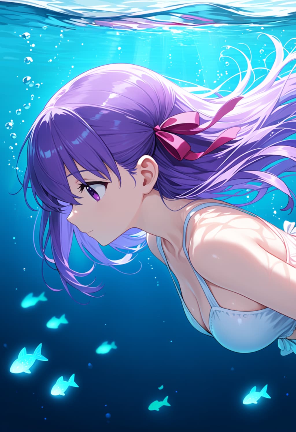 深海へのダイブ