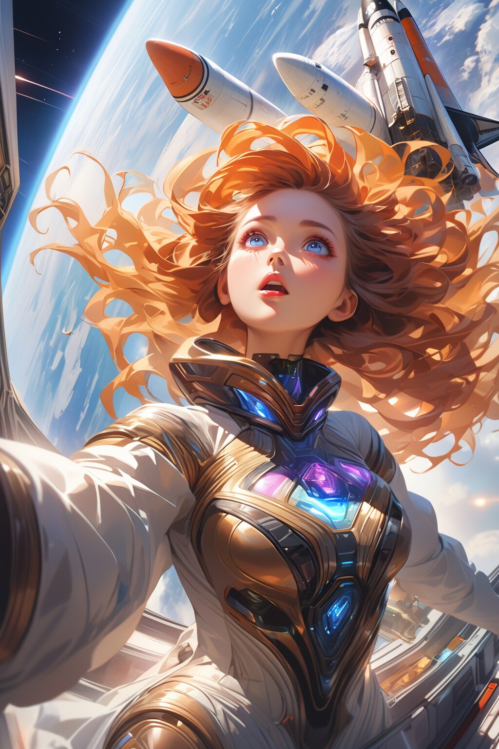 あれがこの時代の宇宙船なの？