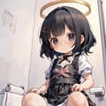 トイレでシャ～　01 7枚目