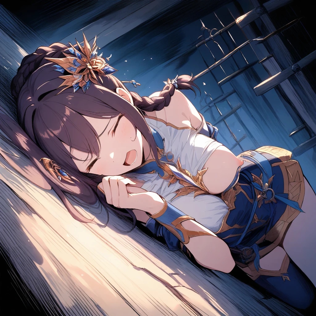 「罠にかかる」
