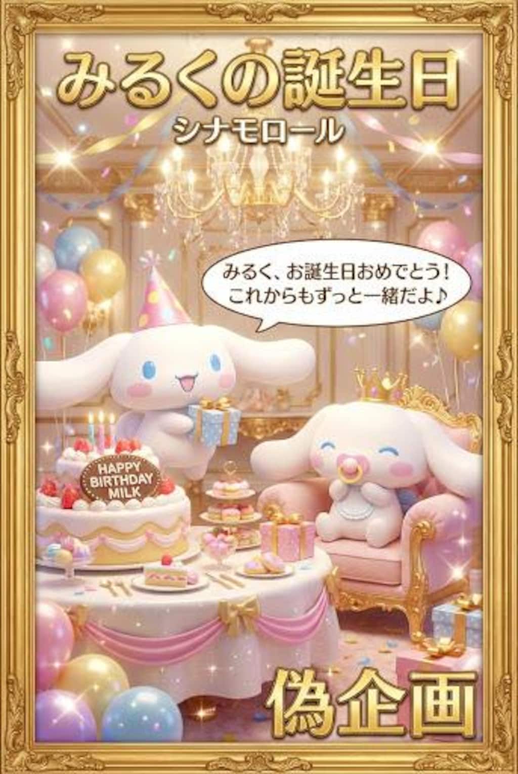 みるくの誕生日らしい？