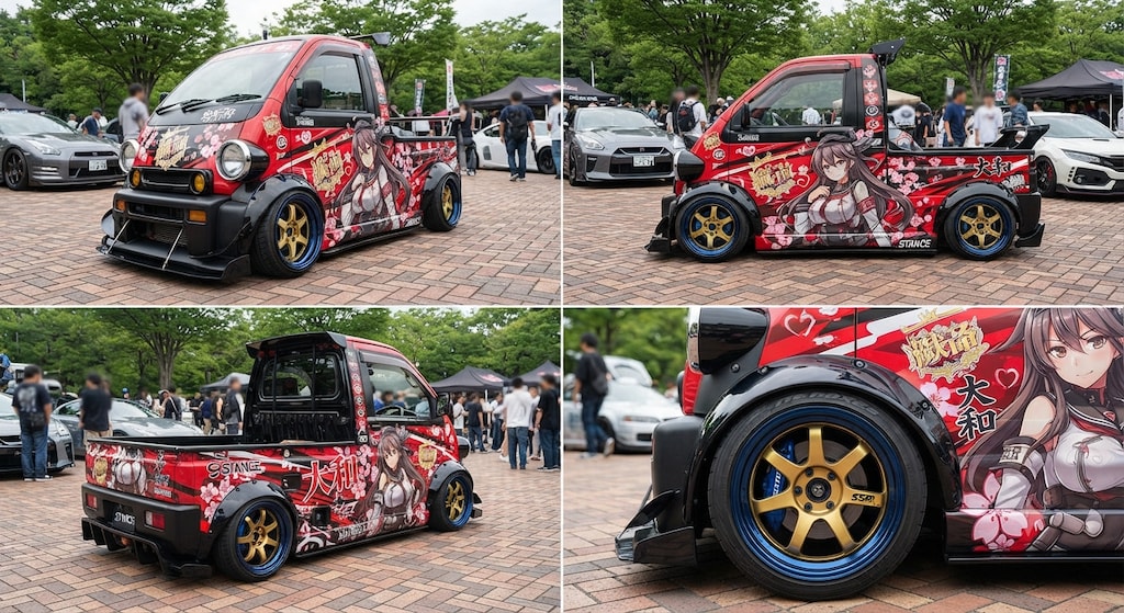 艦これ痛車ミゼットⅡ
