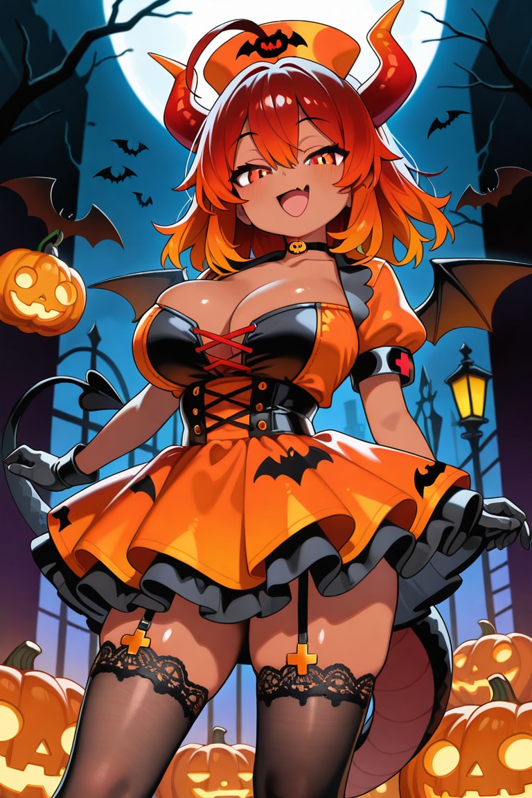 先走りハロウィン | の人気AIイラスト・グラビア