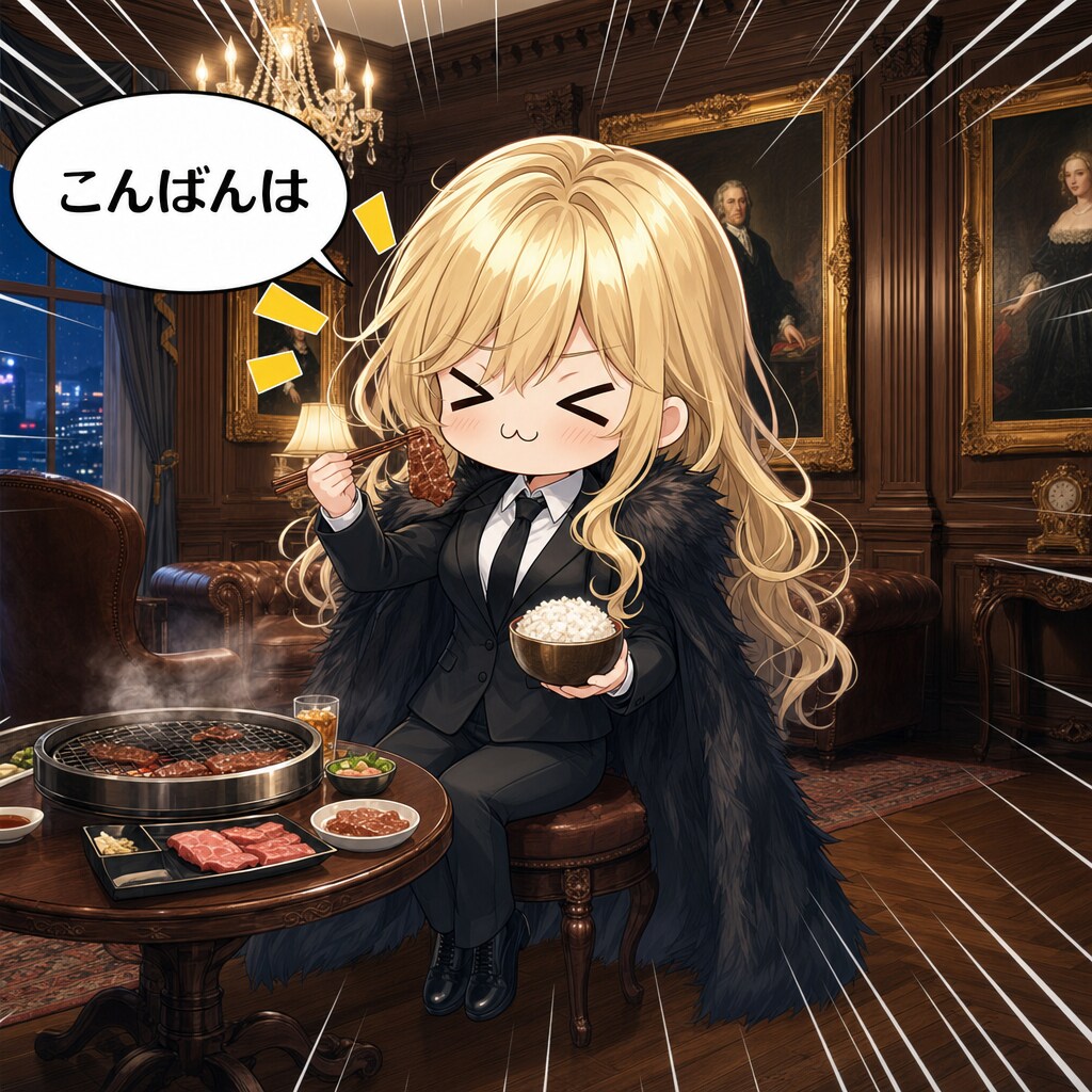焼肉とエリザベス