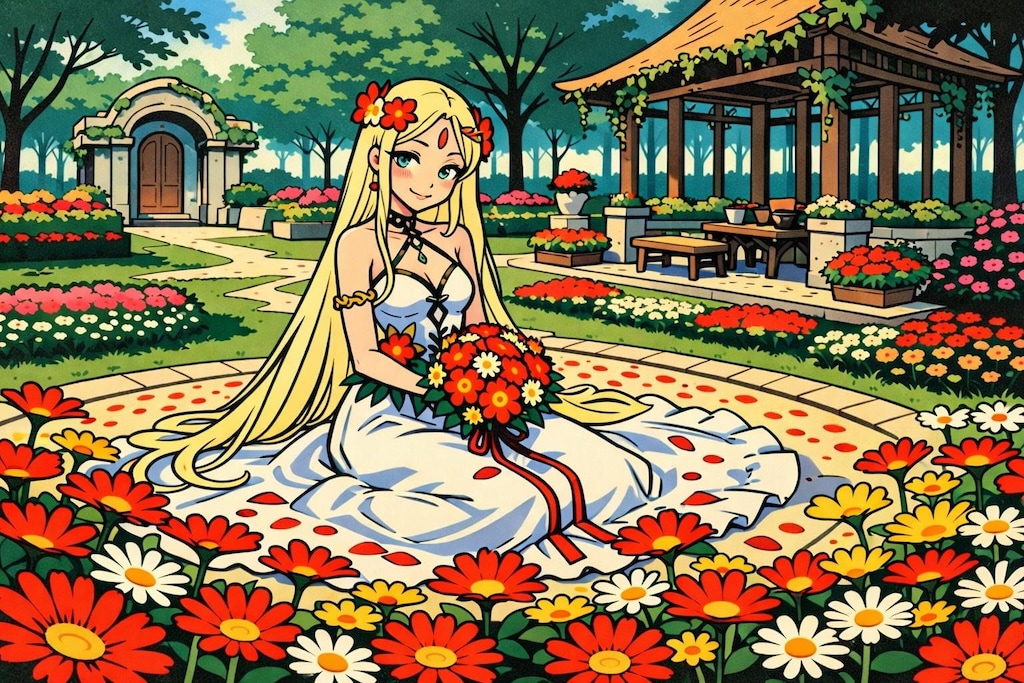 今日の花園…雛菊の花……