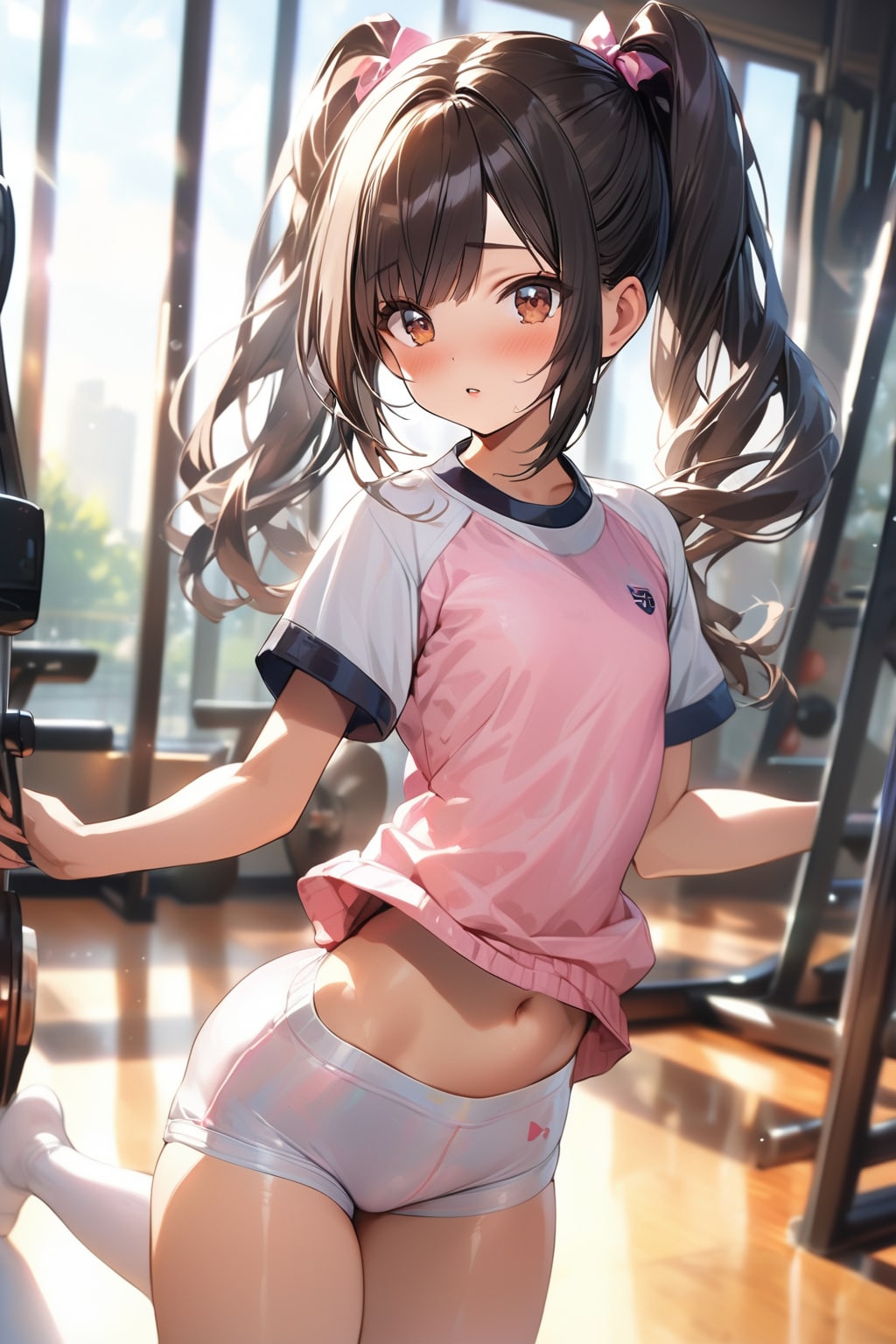 体操服美少女