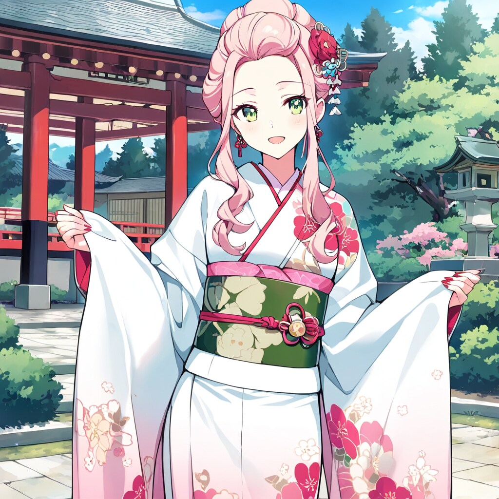 和風モダン・額見せ着物スタイル | の人気AIイラスト・グラビア