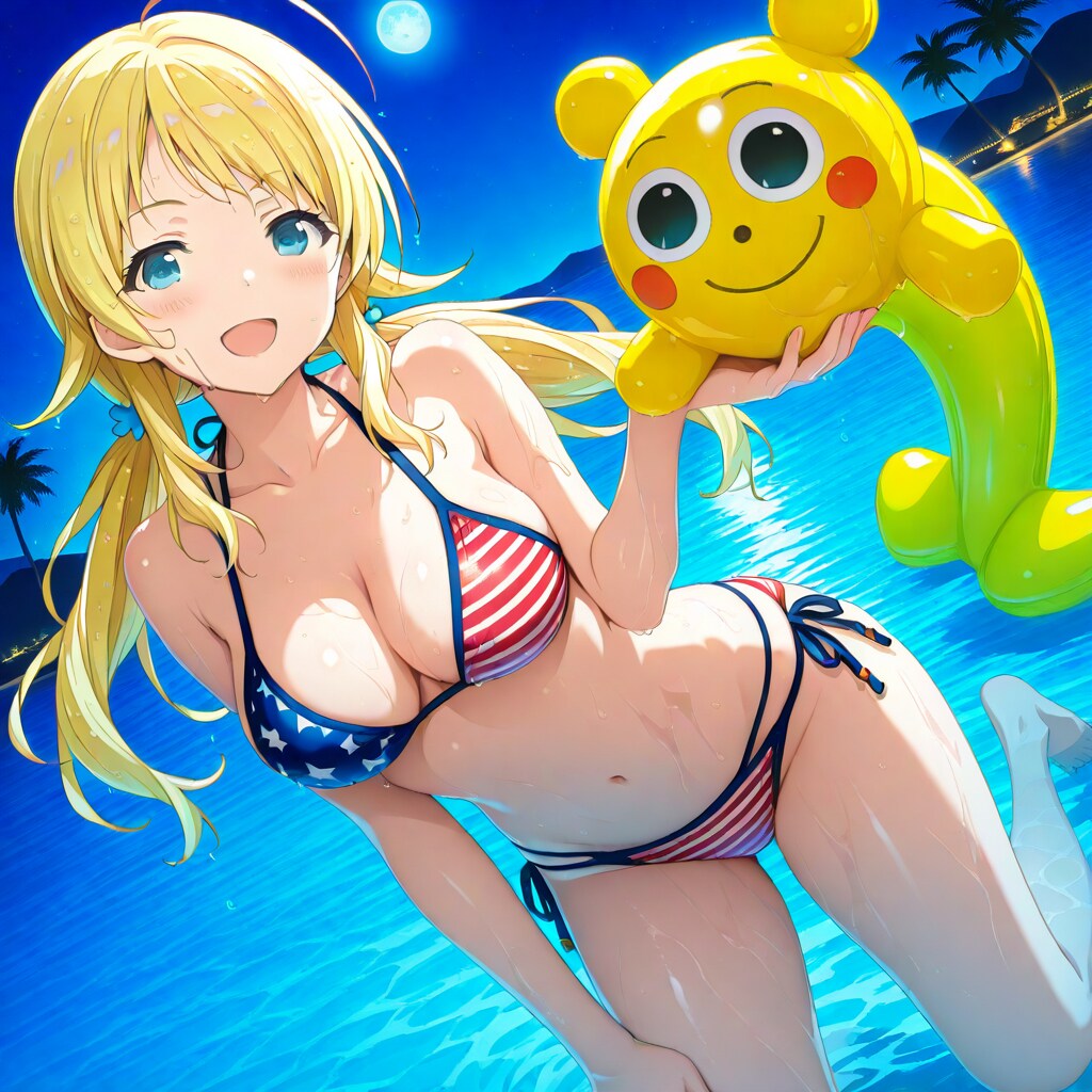 星条旗ビキニのめぐる