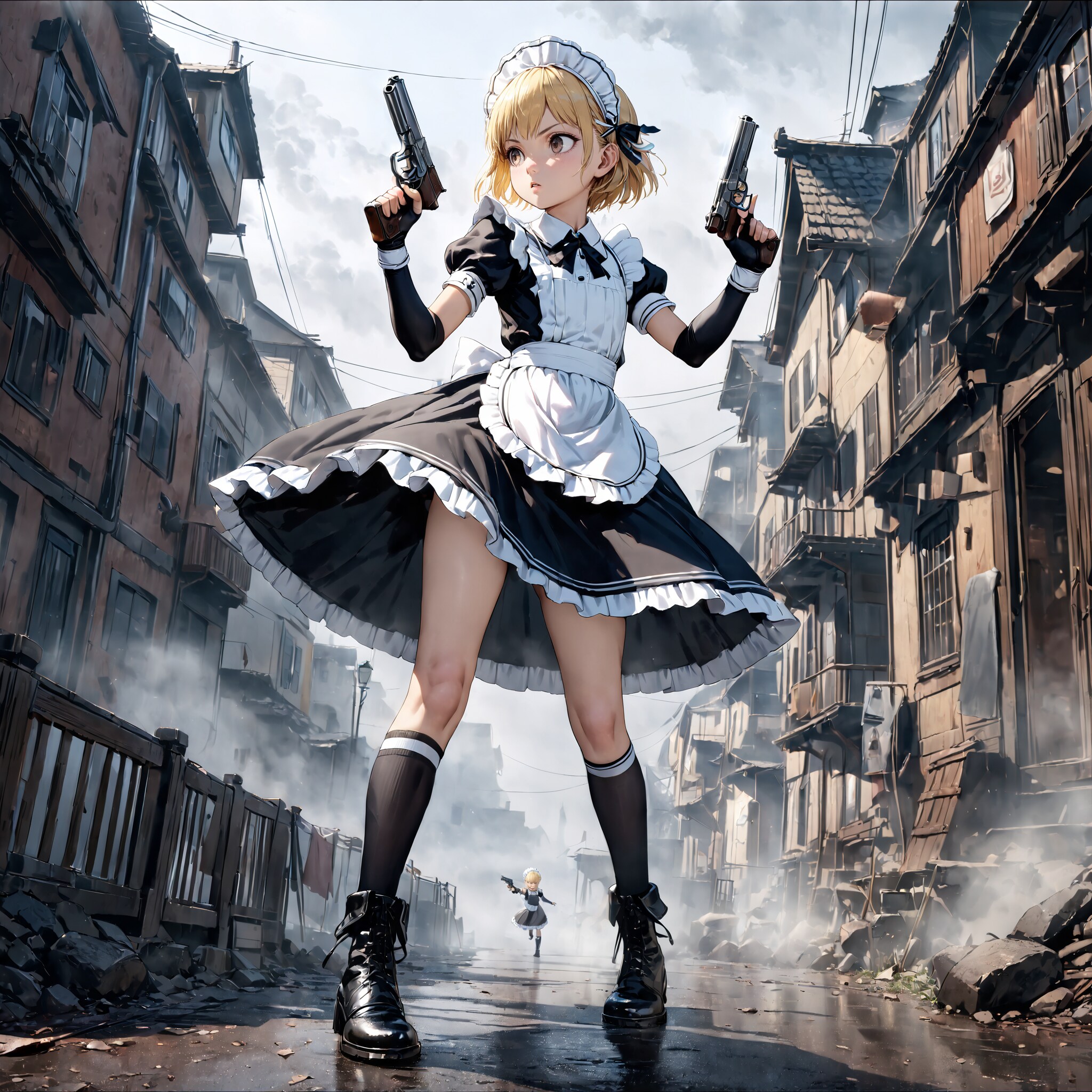 戦うメイドちゃん