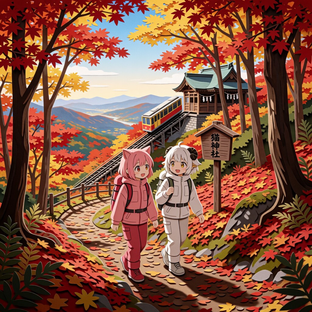 秋のトレッキング♡ | の人気AIイラスト・グラビア