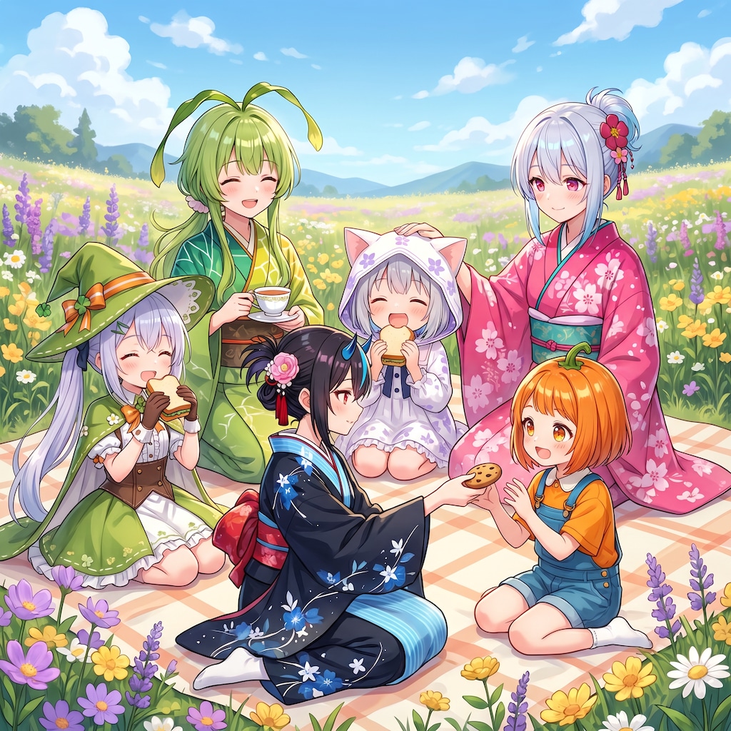 皆んなでピクニック