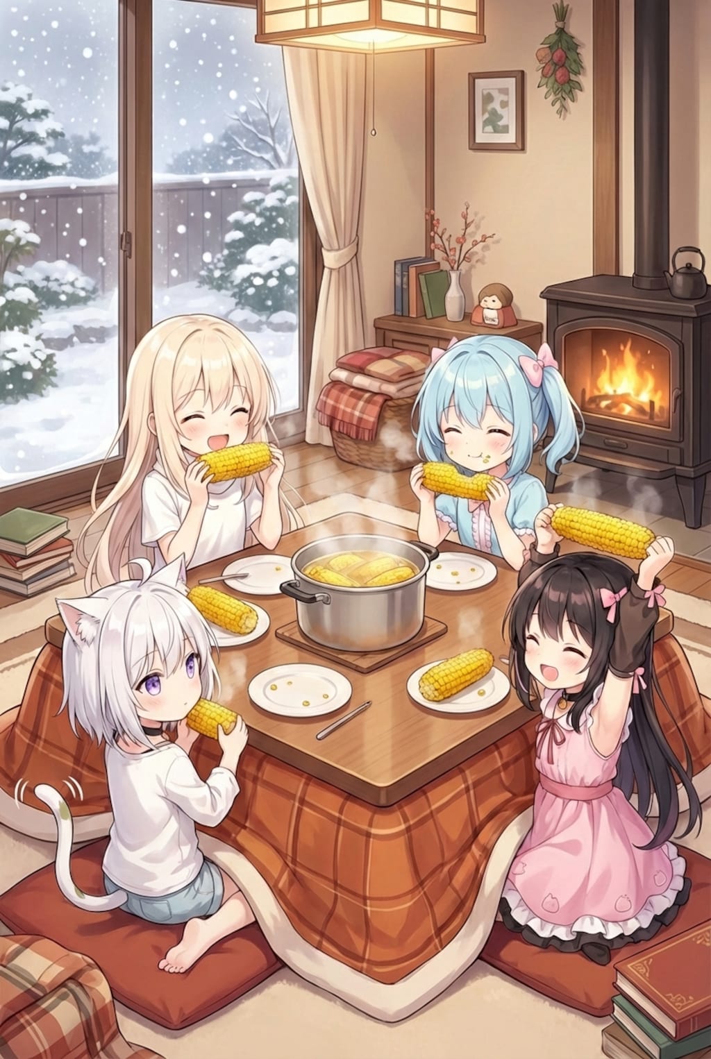 冬場のモロコシ会🌽⛄