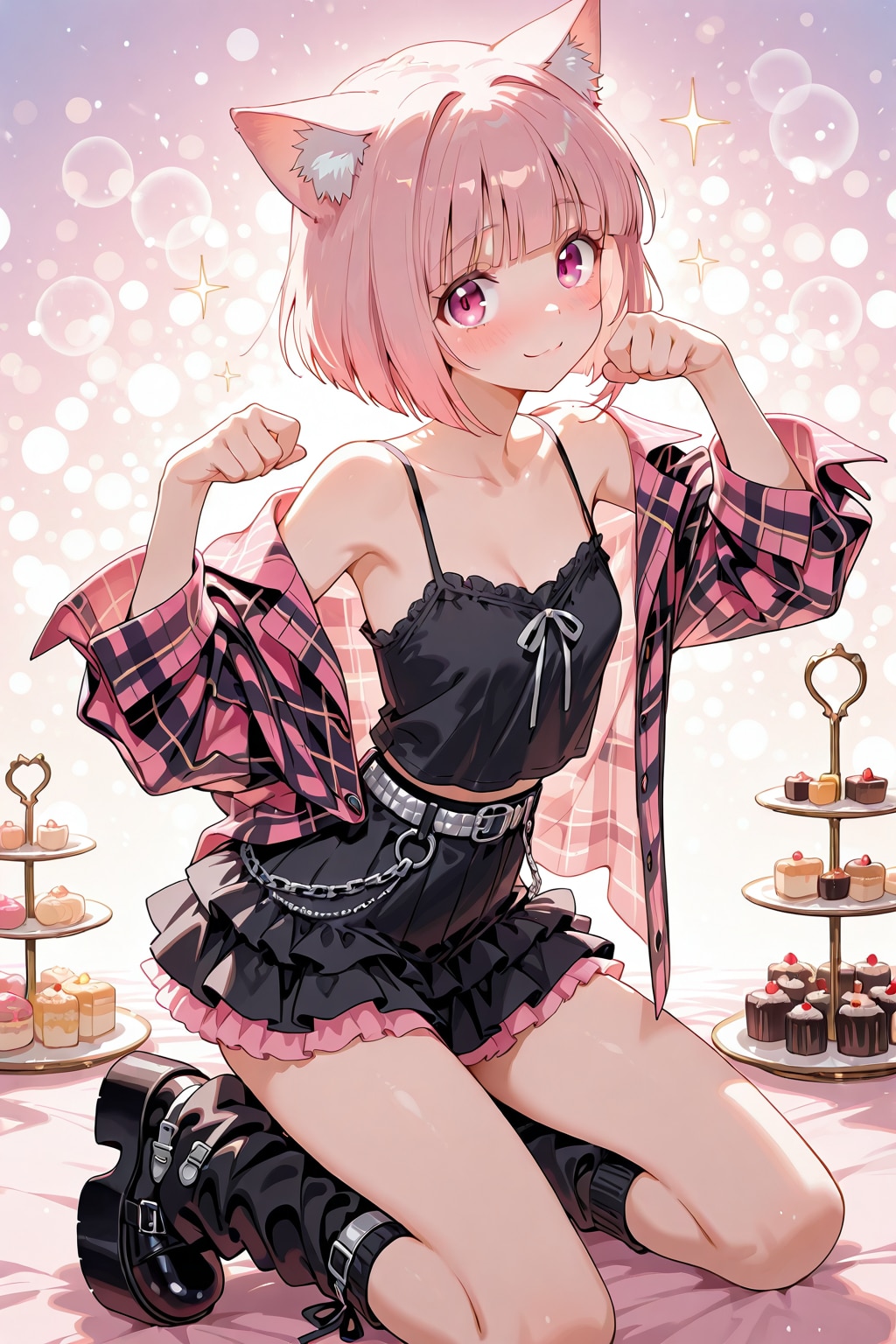 ネコミミピンク