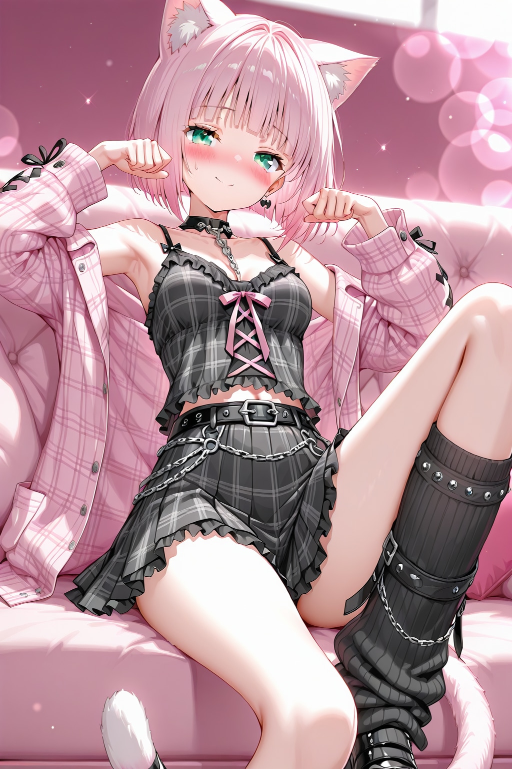ネコミミピンク