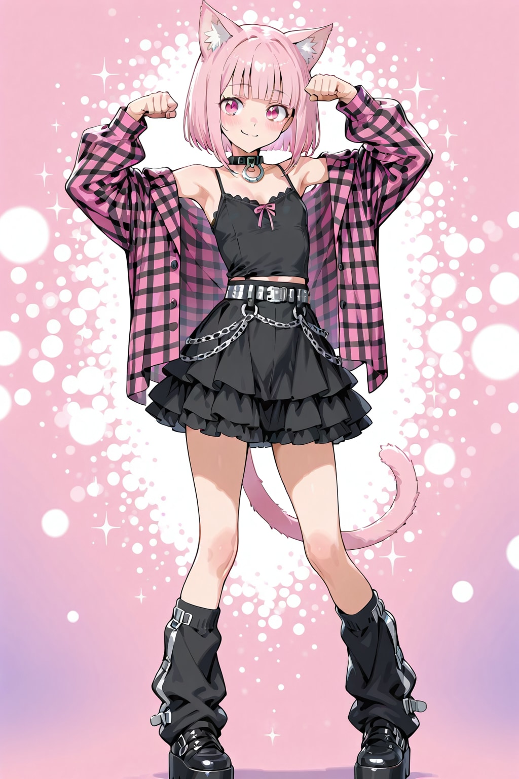 ネコミミピンク