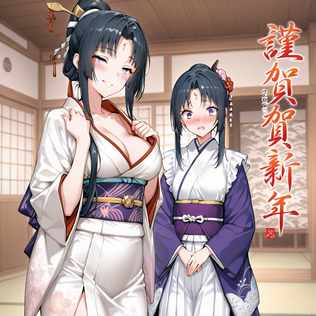 新年の挨拶 | の人気AIイラスト・グラビア