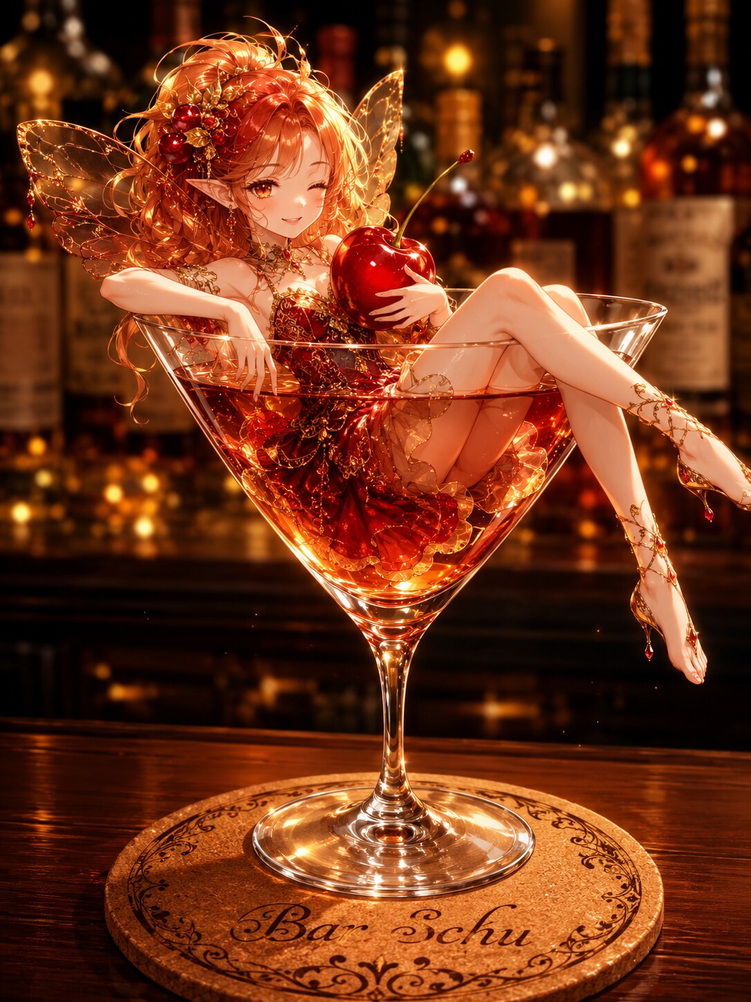 酒精：マンハッタンちゃん