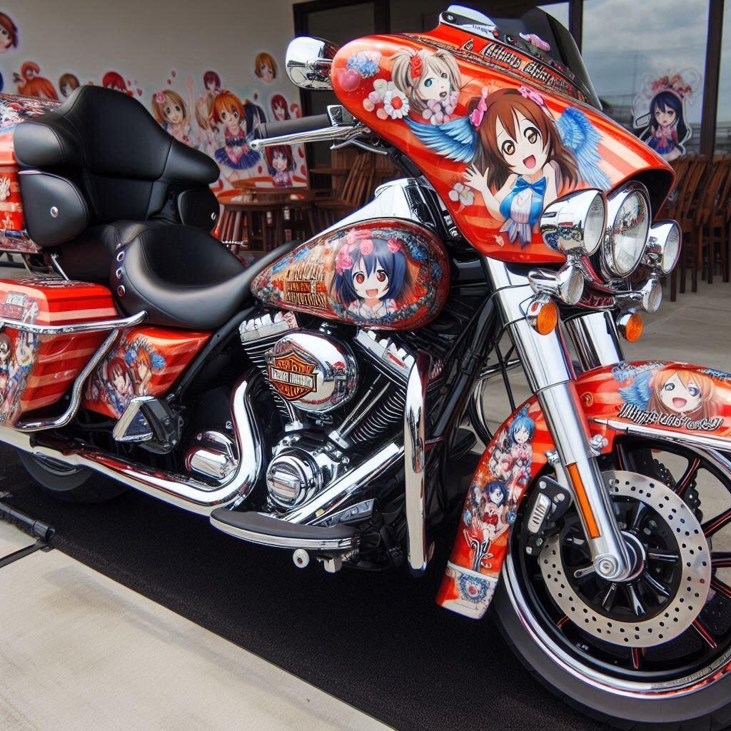ラブライブカラーハーレーダビッドソン