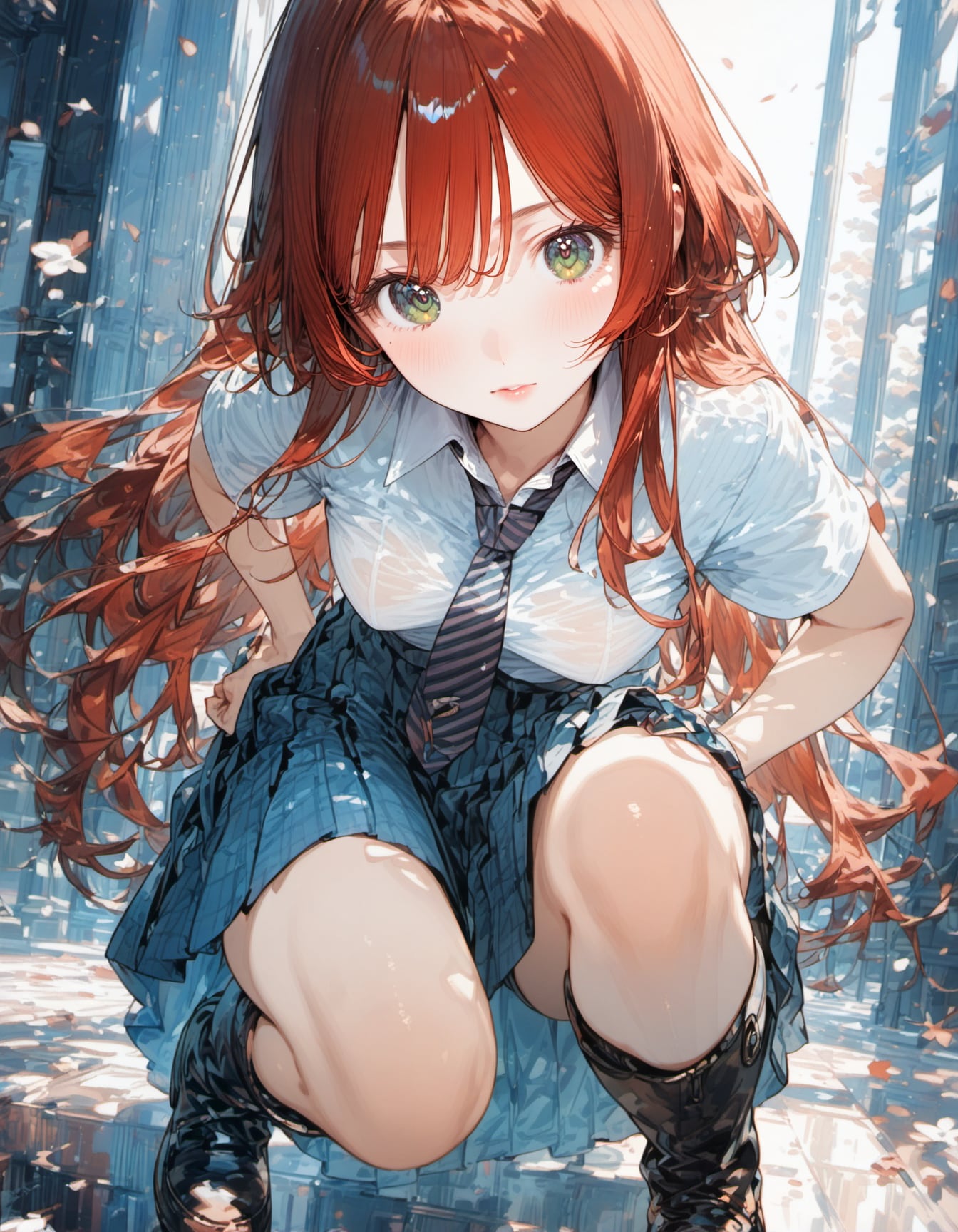 Schoolgirl in the City | の人気AIイラスト・グラビア