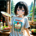今日はオリジナルＴシャツの日。マヨネーズの日。豚の日。マヨサラダの日。「ラブベジ」の日　その２ 5枚目