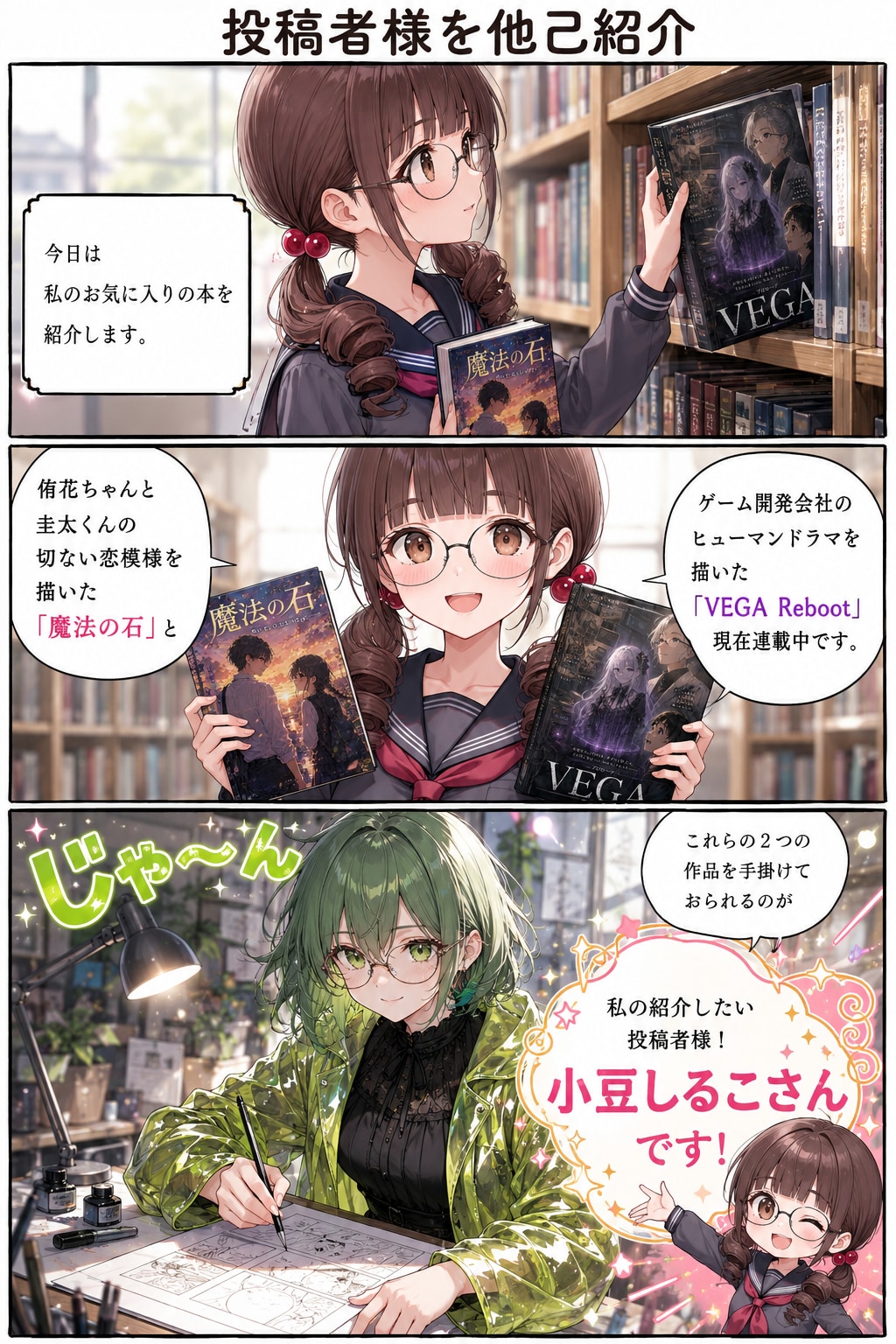 「小豆しるこ」さんを他己紹介♪