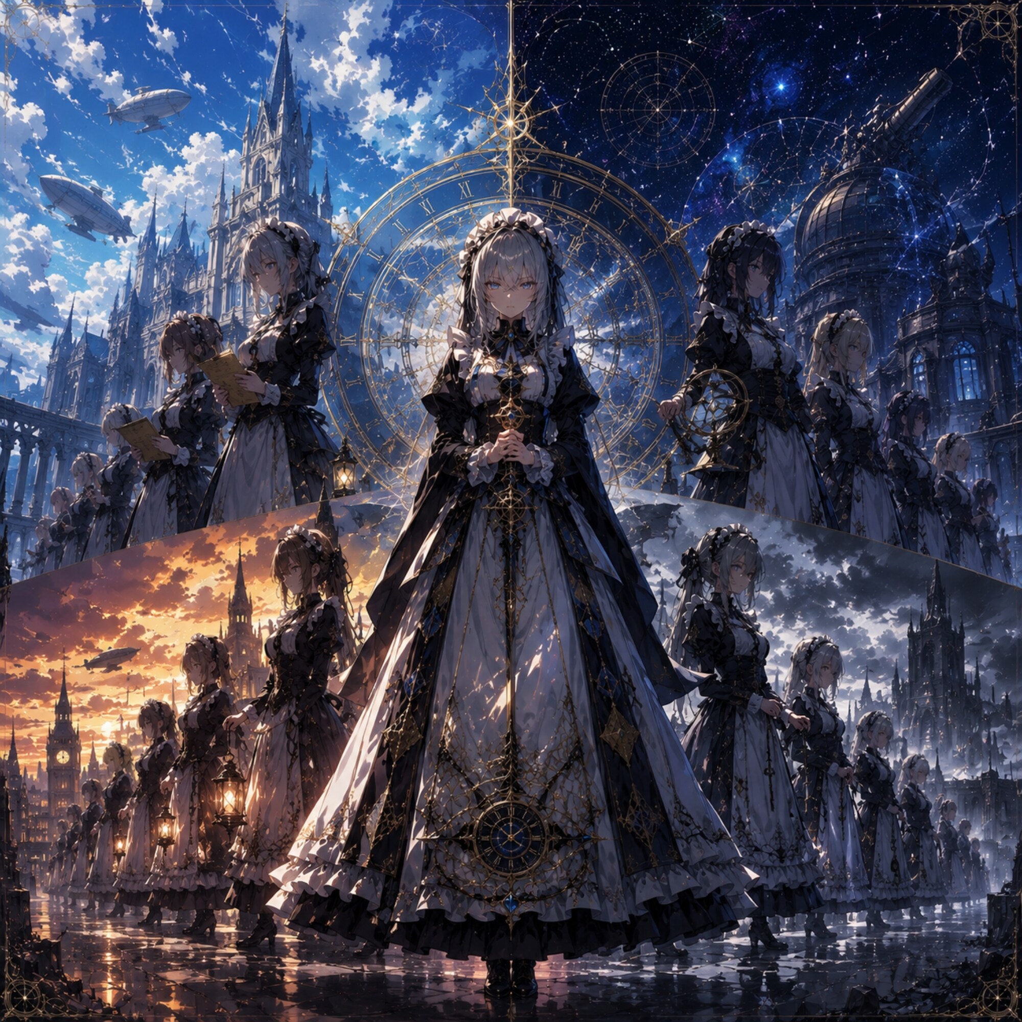 Abyss Clock VI — The Silent Observatory