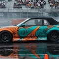 S13シルビアオープンカーのドリ車 3枚目