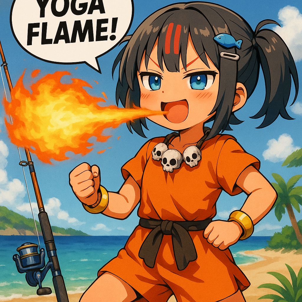 ヨガっているこなつちゃん