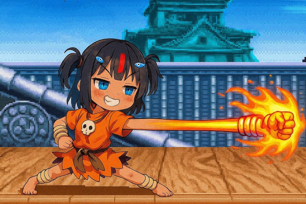 ヨガっているこなつちゃん