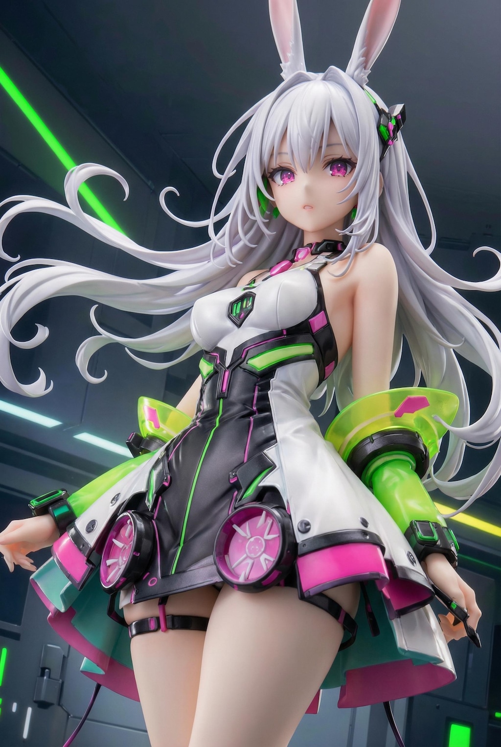 お気に入りの呪文「neon lighting」✨🐰