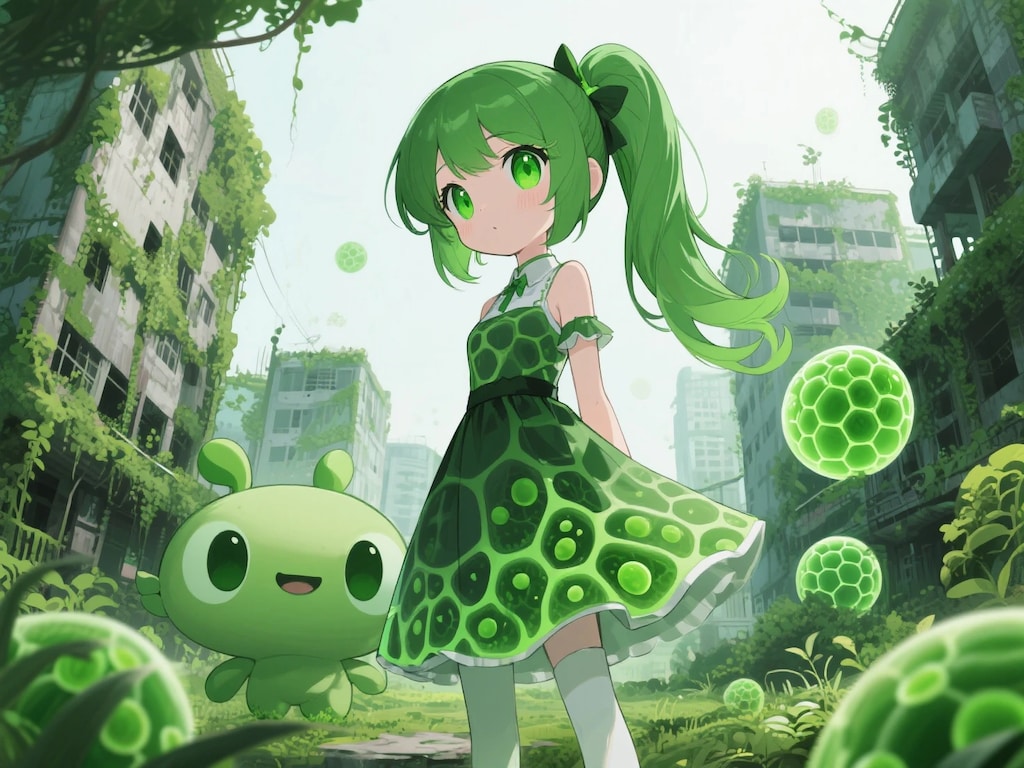 緑ぽにちゃんと ベジグリーン