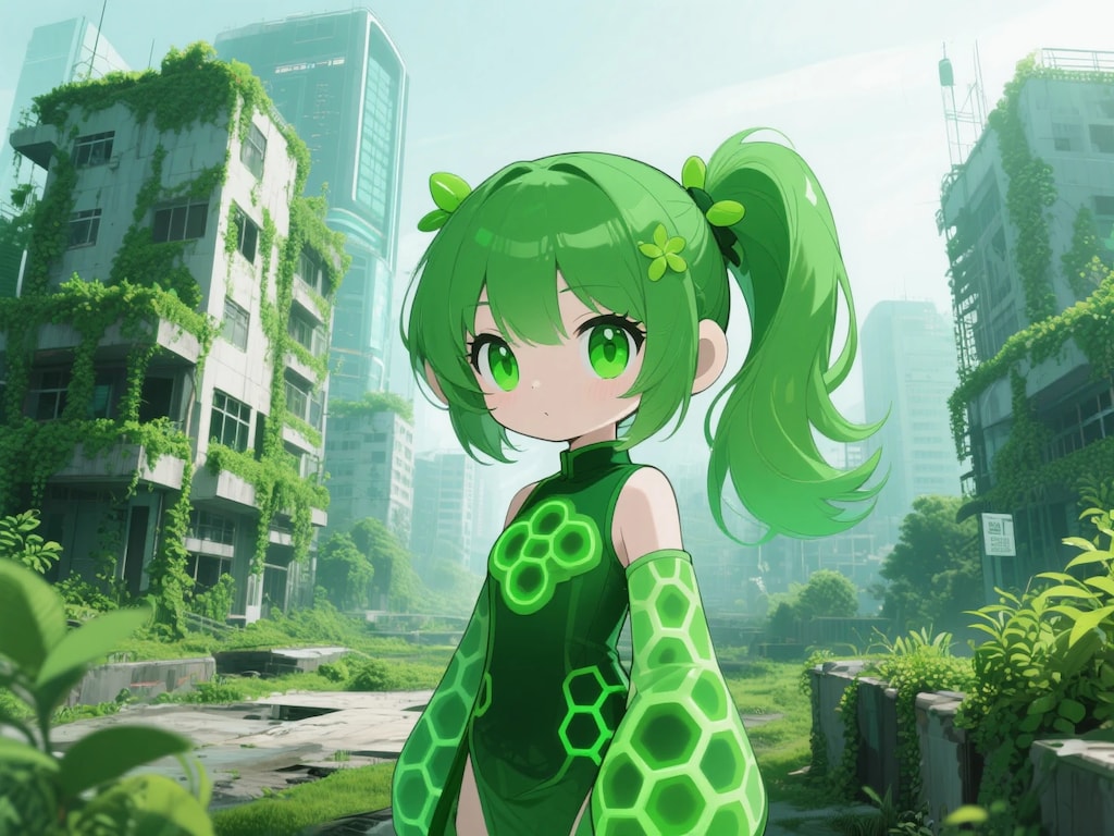 緑ぽにちゃんと ベジグリーン