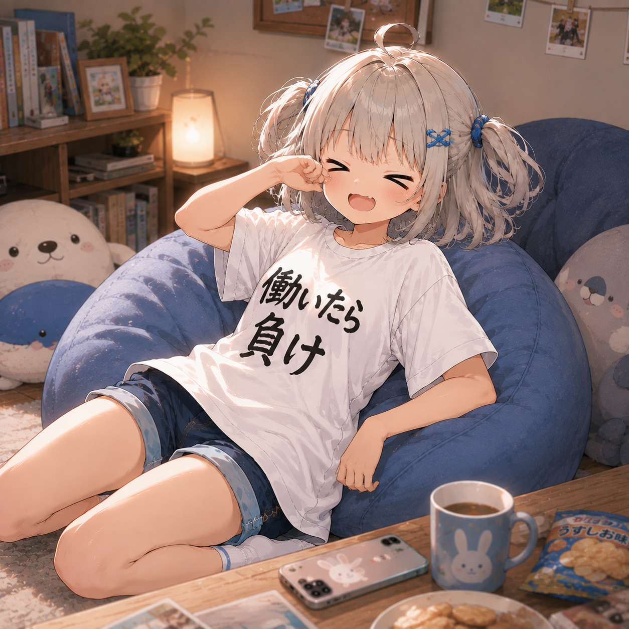 やる気はお留守です