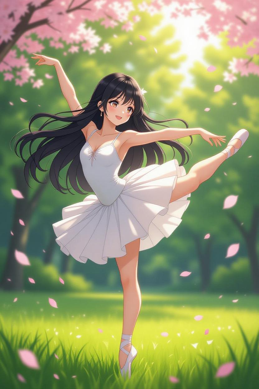 バレリーナ | の人気AIイラスト・グラビア