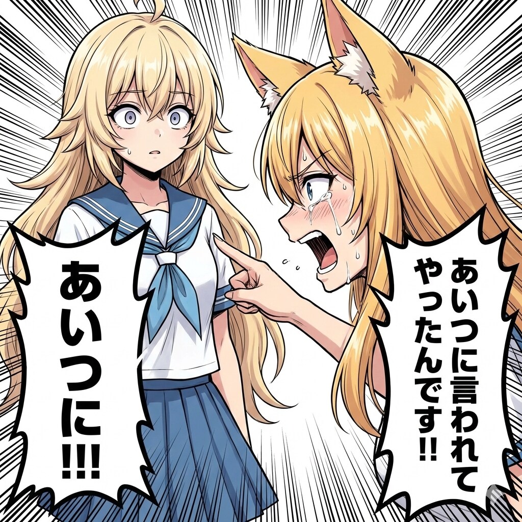 犯人はコイツです