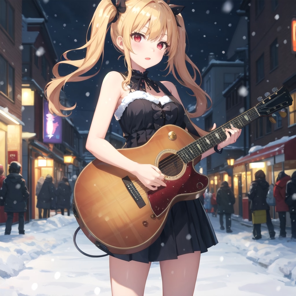 ギター娘 | の人気AIイラスト・グラビア