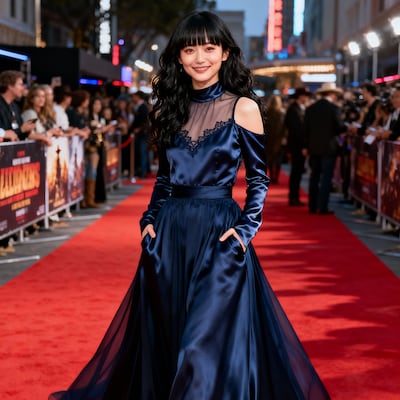 ドレス㉒「レッドカーペット」