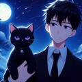 子猫と、黒髪短髪男性★その2-2(9枚) 9枚目