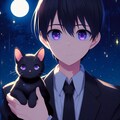 子猫と、黒髪短髪男性★その2-2(9枚) 5枚目