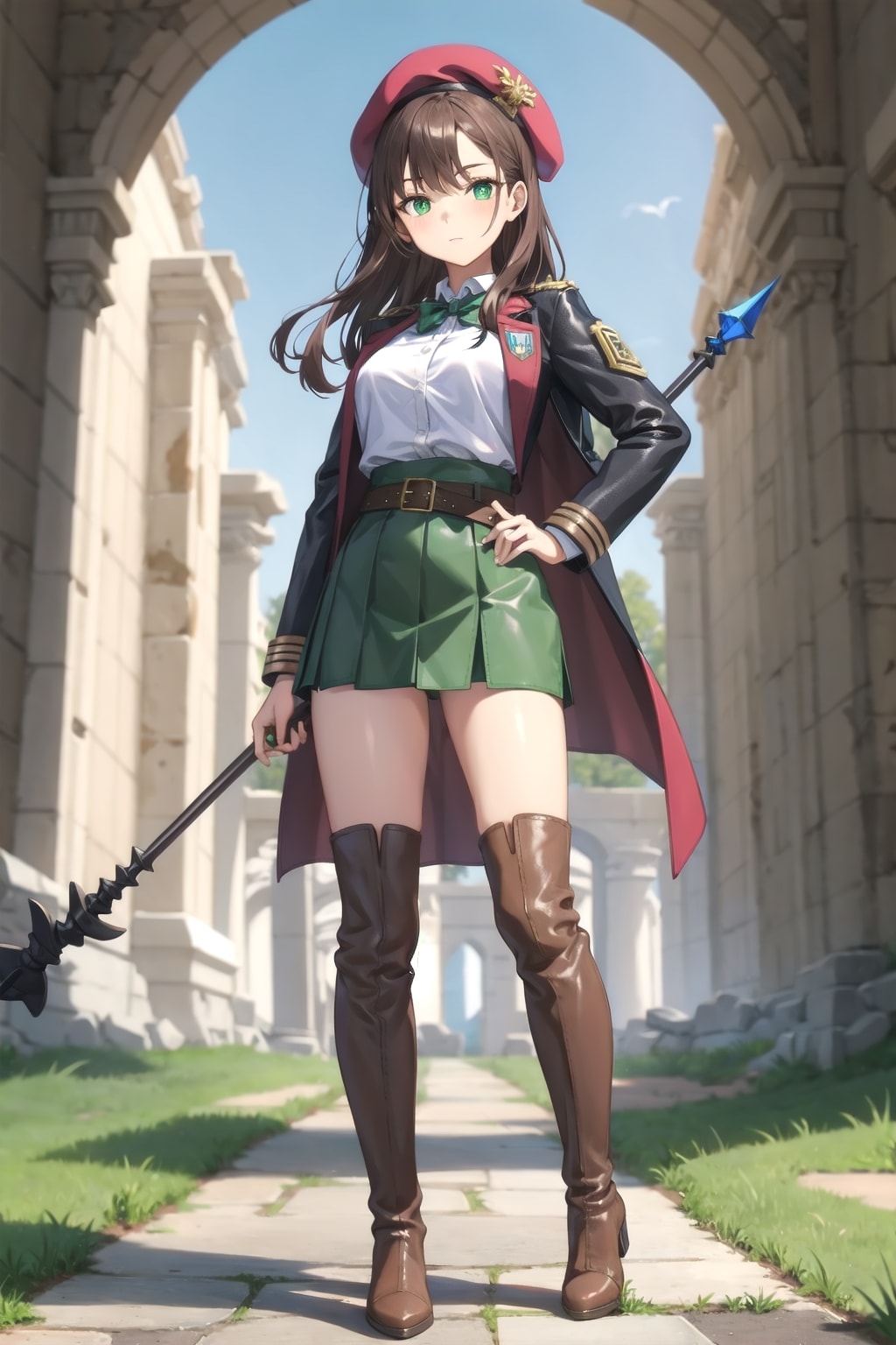 女探検家、古代遺跡研究者1-7