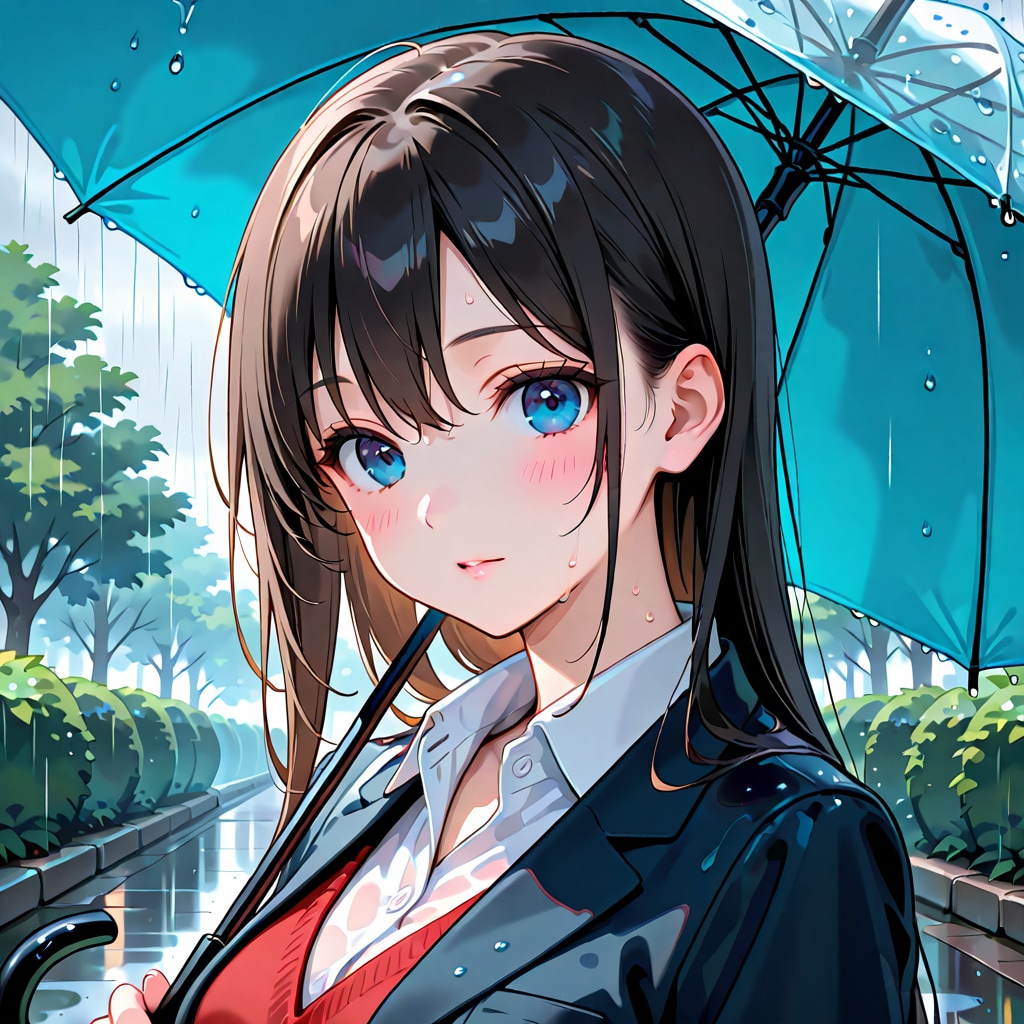 JK風3枚（サンプラーのみ変更） | の人気AIイラスト・グラビア