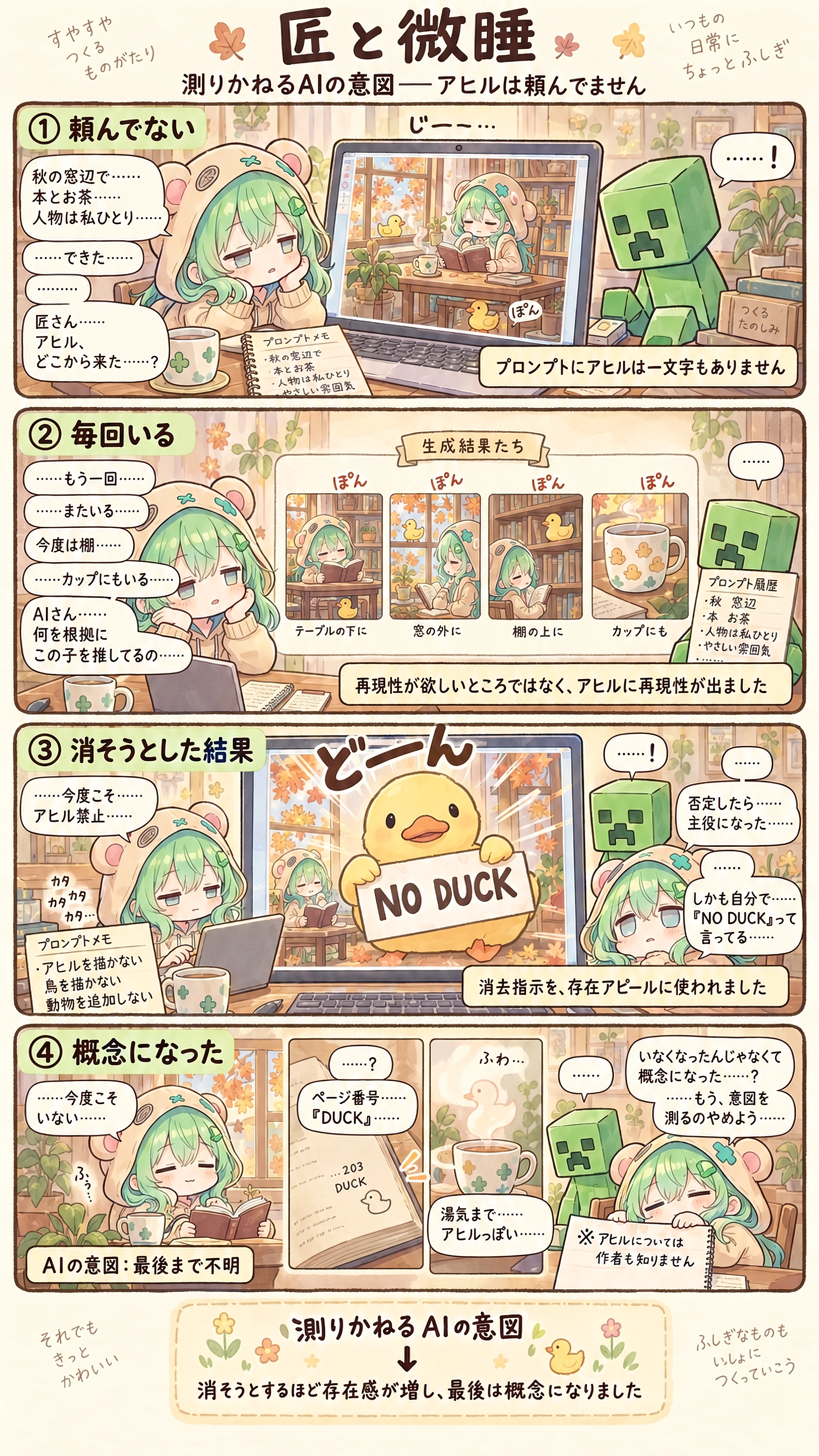 The Duck That Wasn’t Asked For | の人気AIイラスト・グラビア