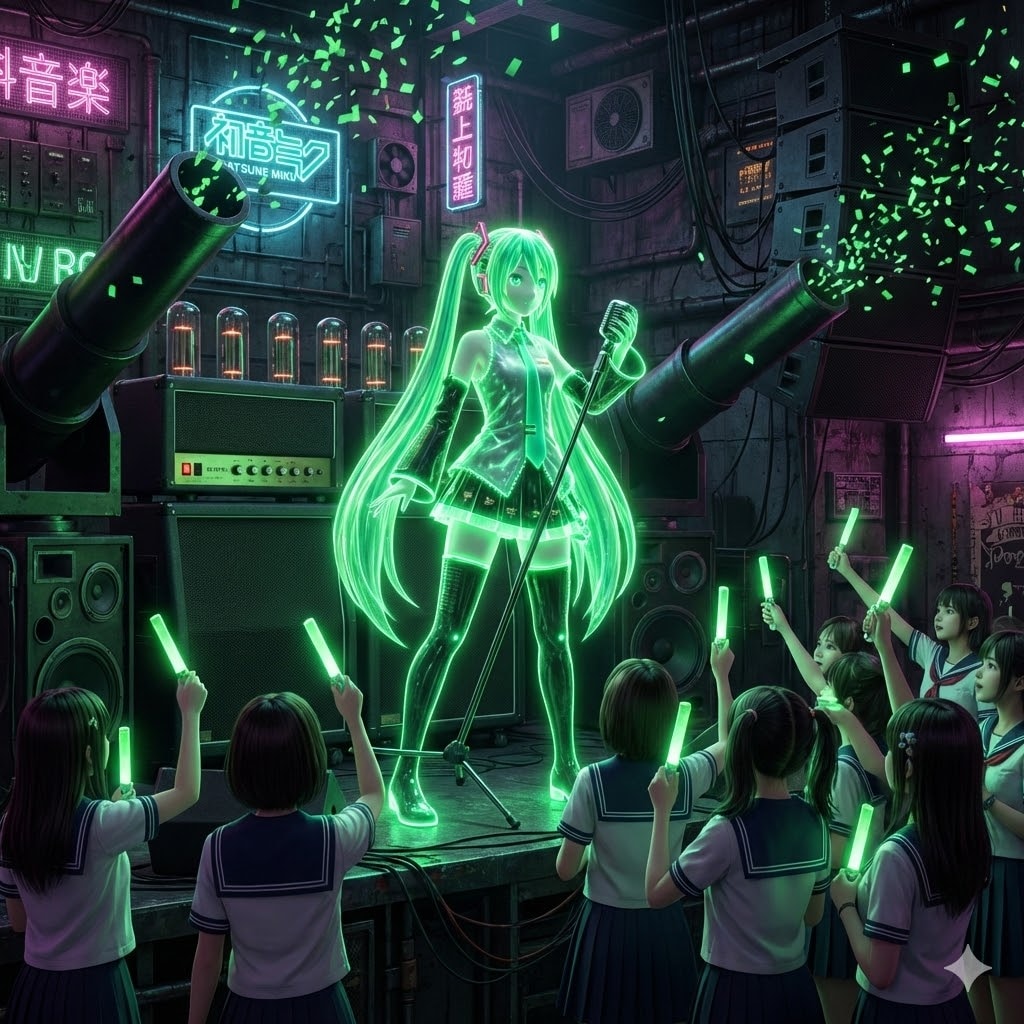 半透明の初音ミク | の人気AIイラスト・グラビア