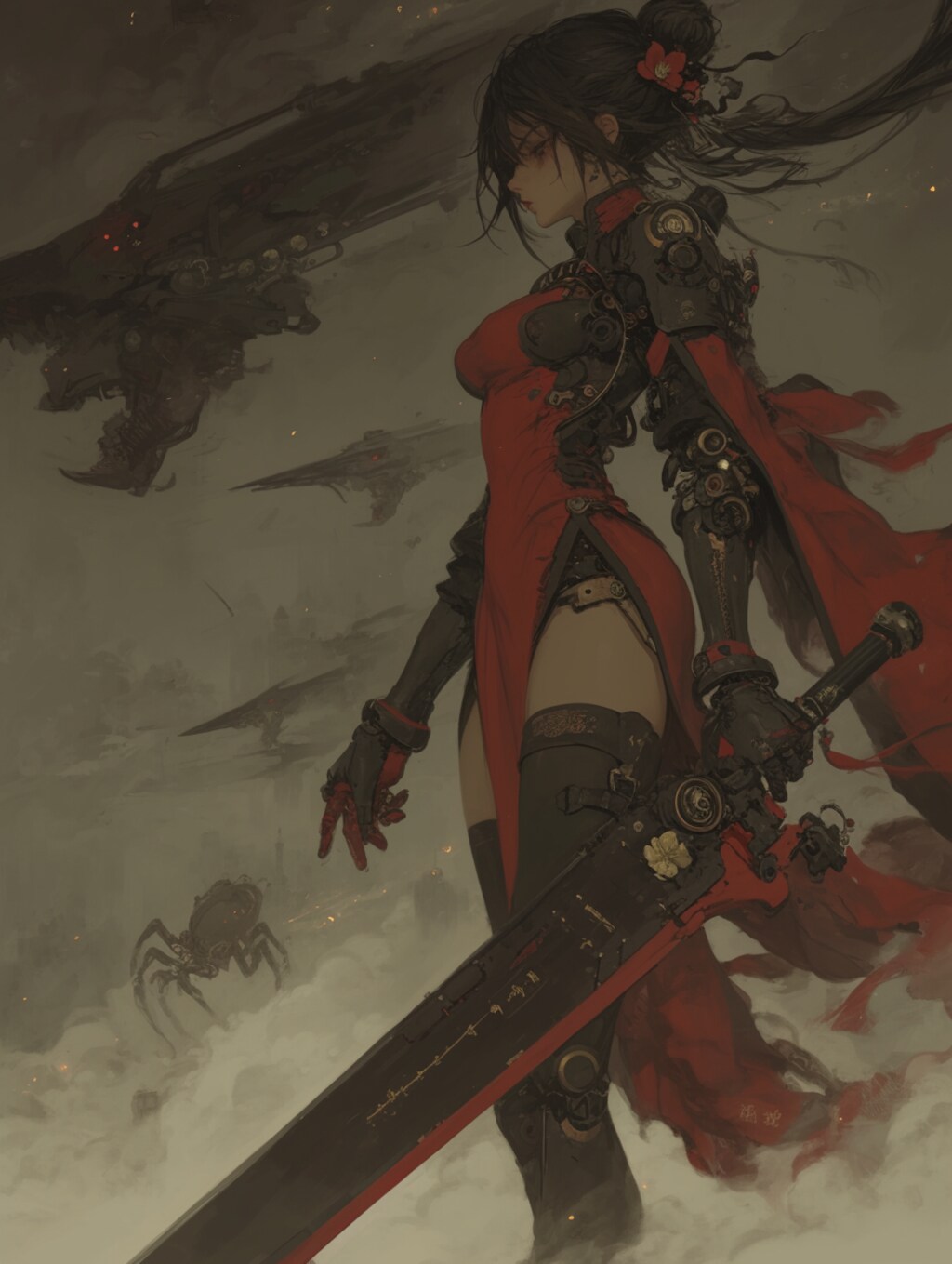 女炎之剑客 [红]