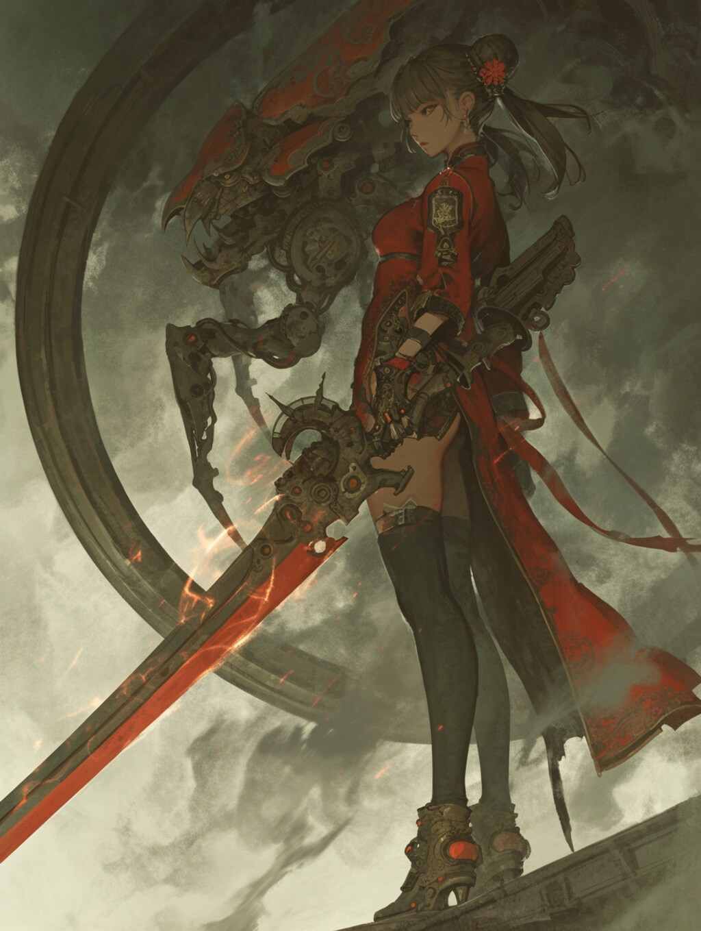 女炎之剑客 [红]