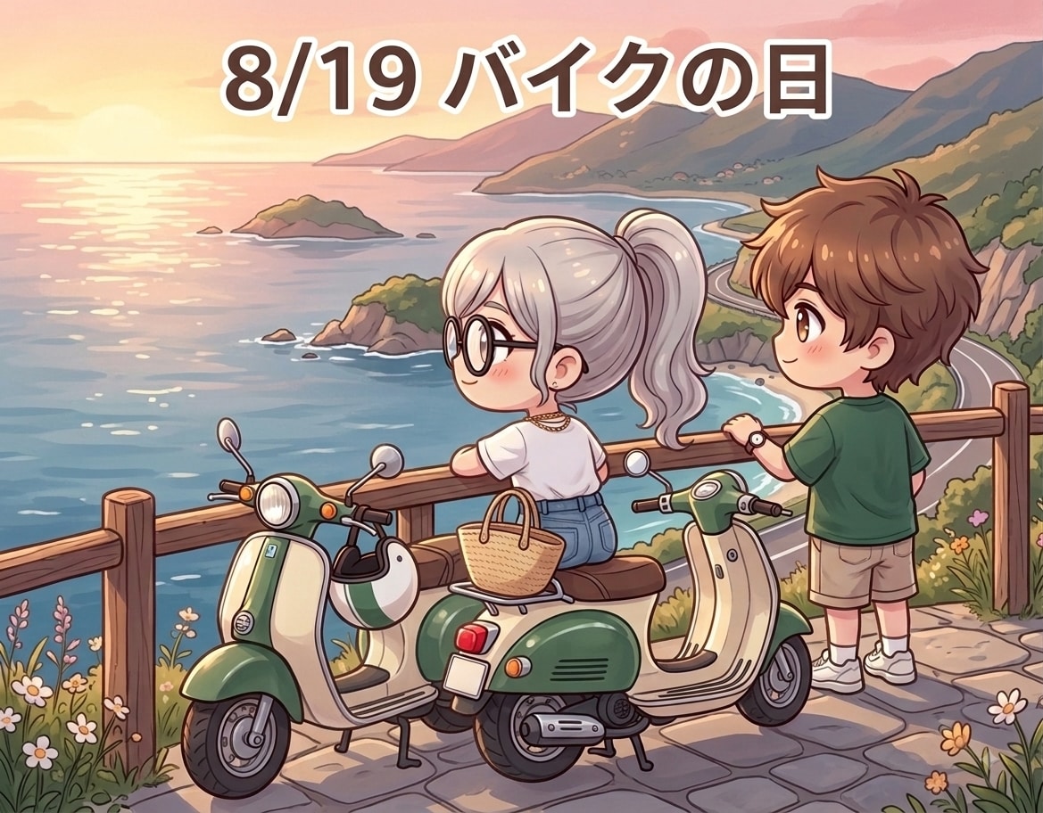 今日は「バイクの日」 | の人気AIイラスト・グラビア