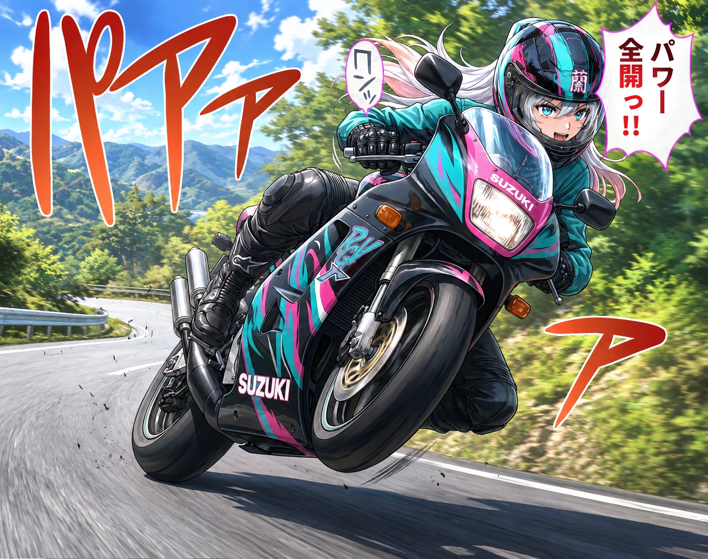 RGVΓ250 鈴木蘭ver💕
