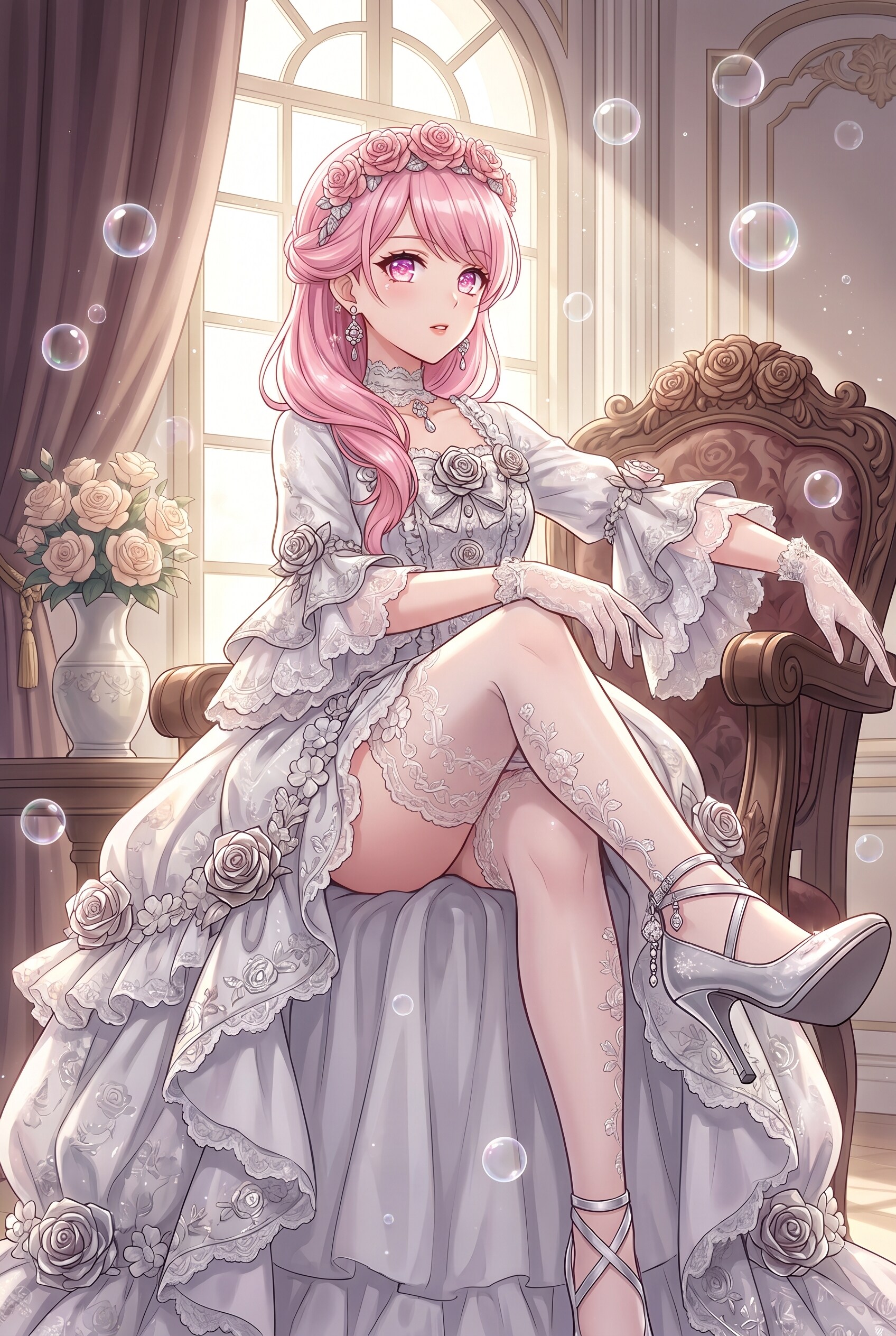 薔薇冠の白麗姫